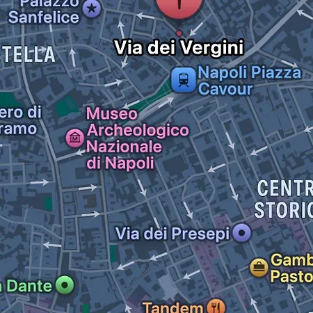 Dimora Dei Vergini ,rione Sanita,centro Storico,5 Min Dalla Metro ,fino A 6 Ospiti 나폴리